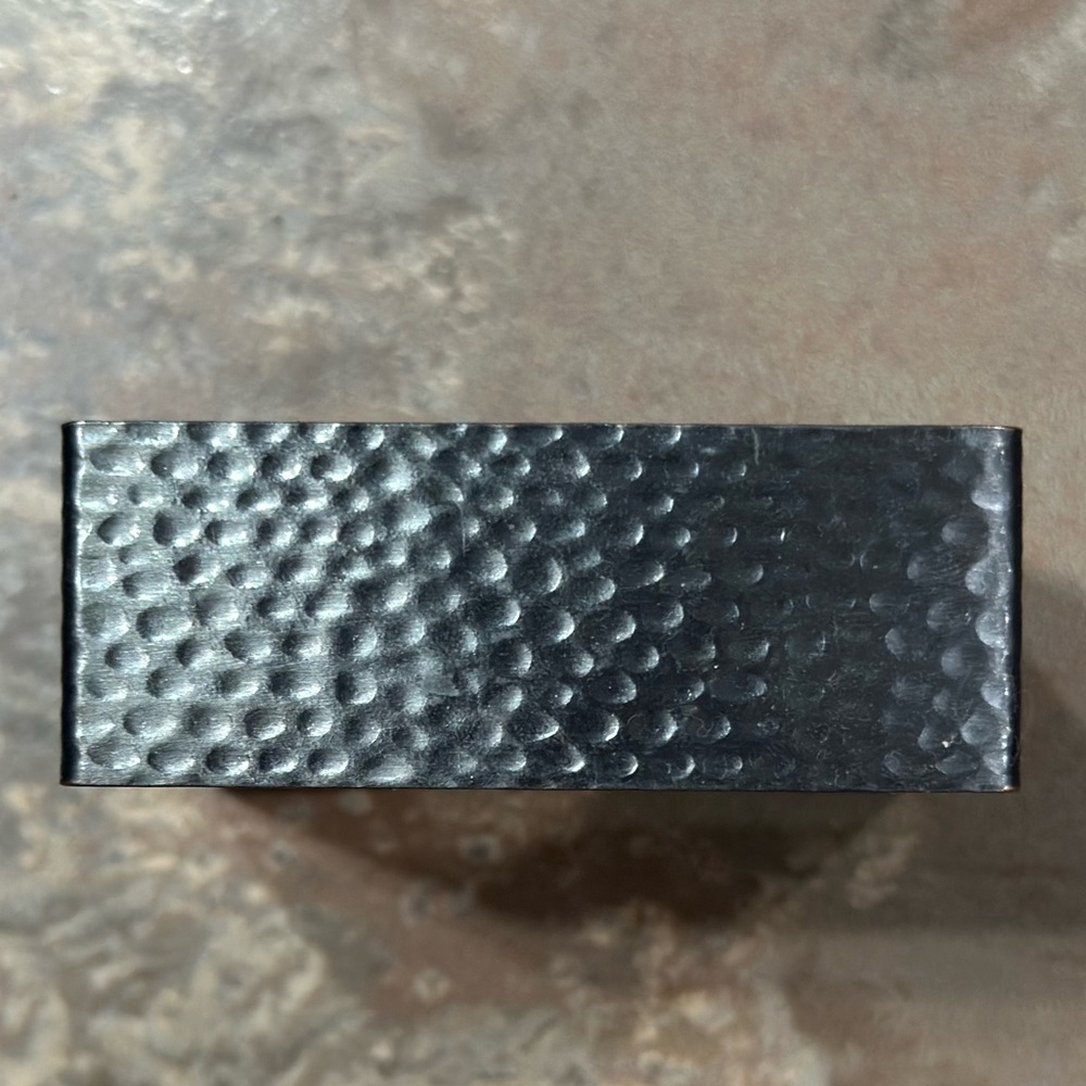 Silver square bangle - Picture 3 of 4